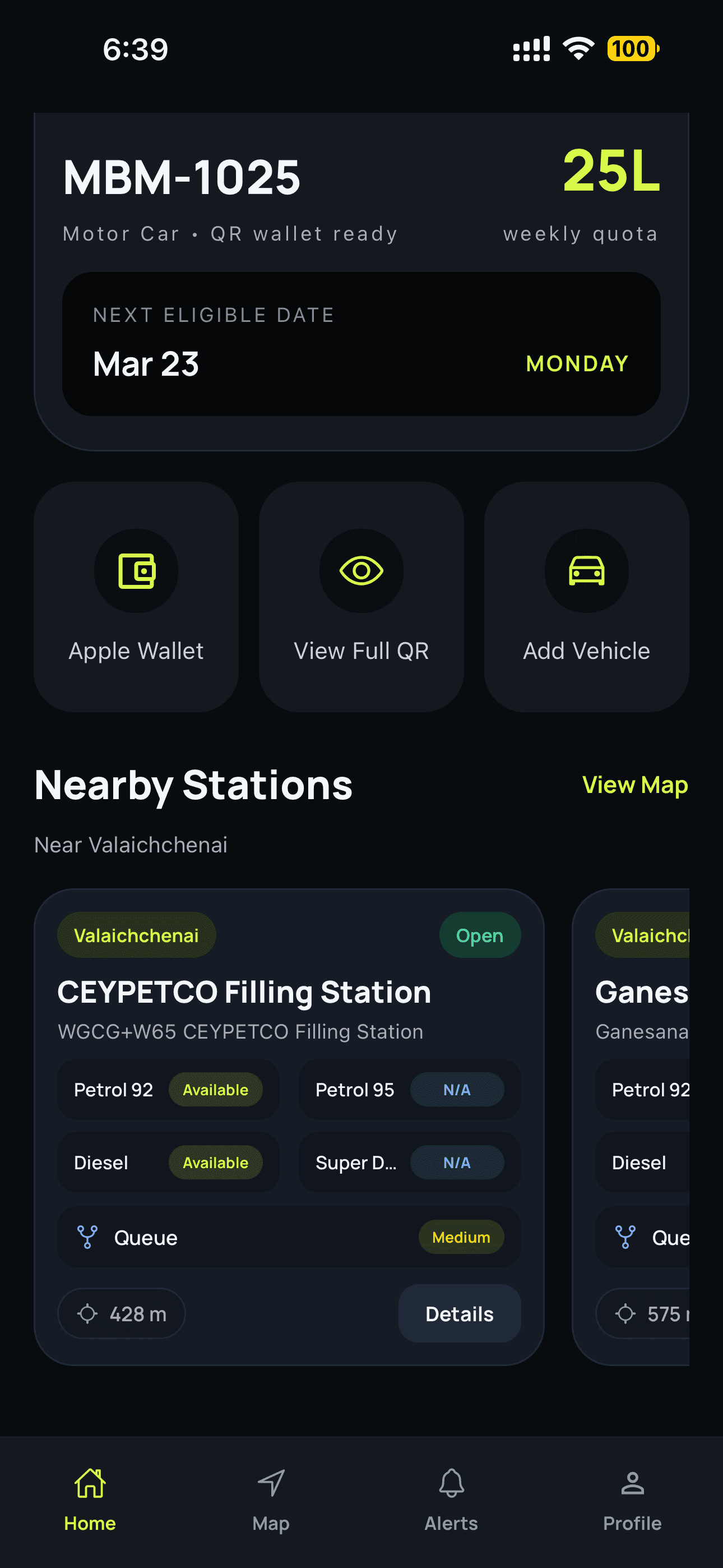 Fuel IQ app screenshot 2