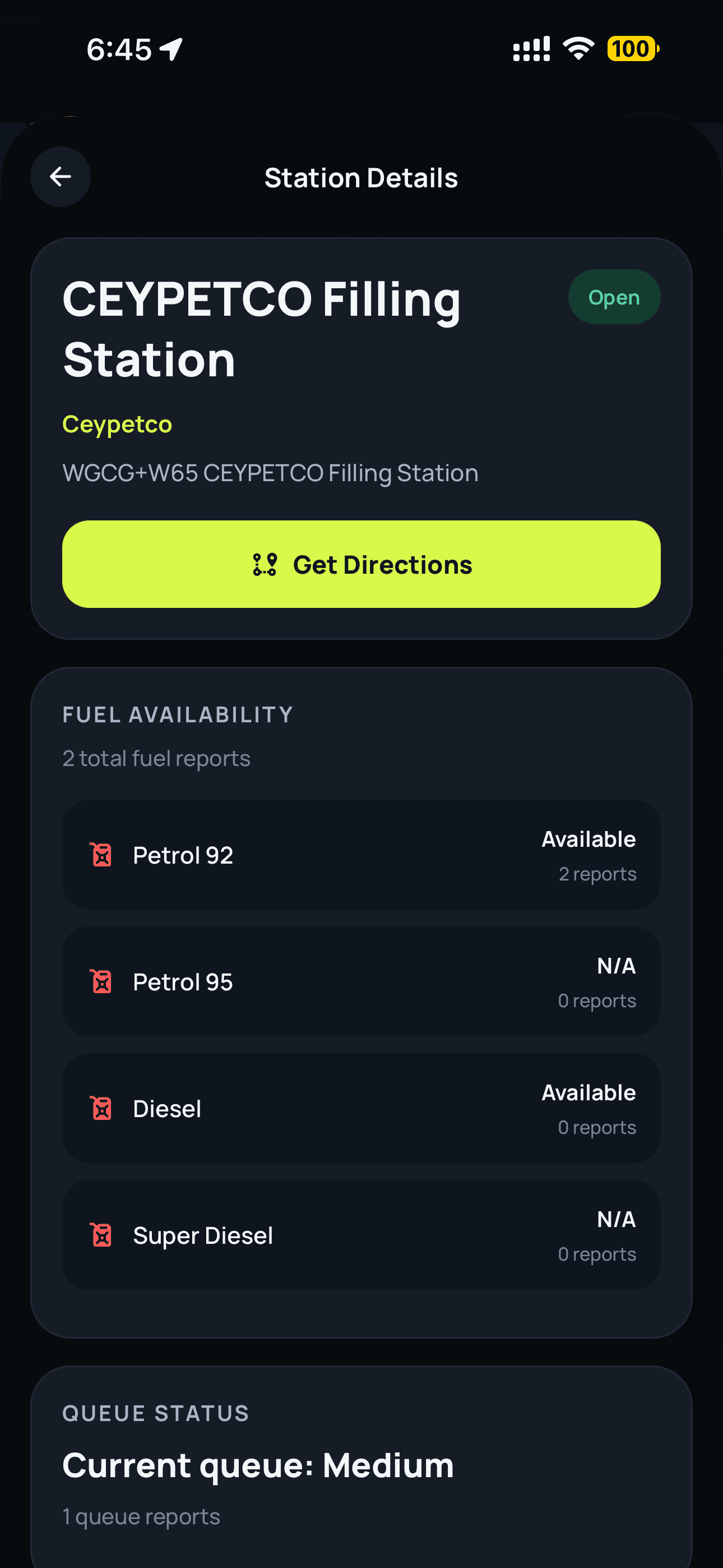 Fuel IQ app screenshot 6