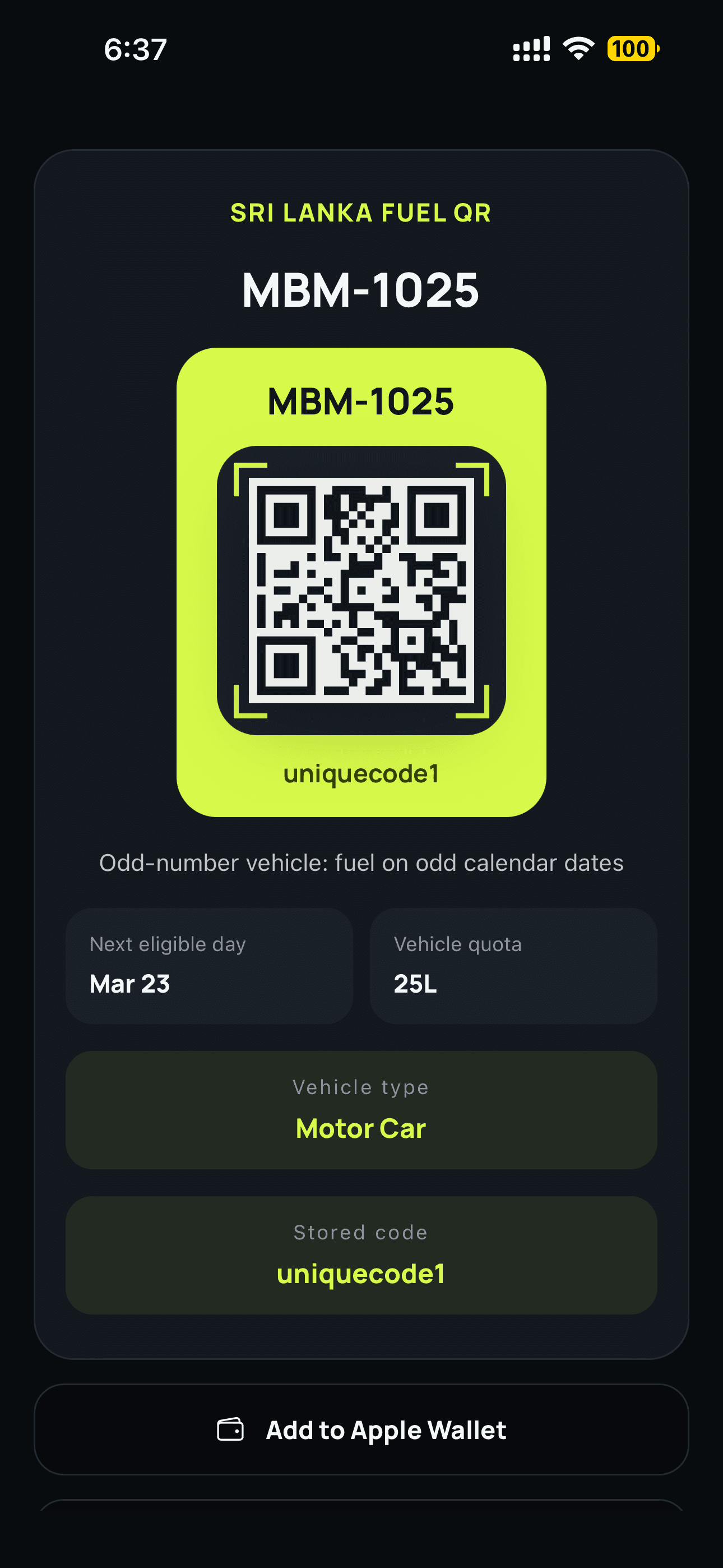 Fuel IQ app screenshot 7