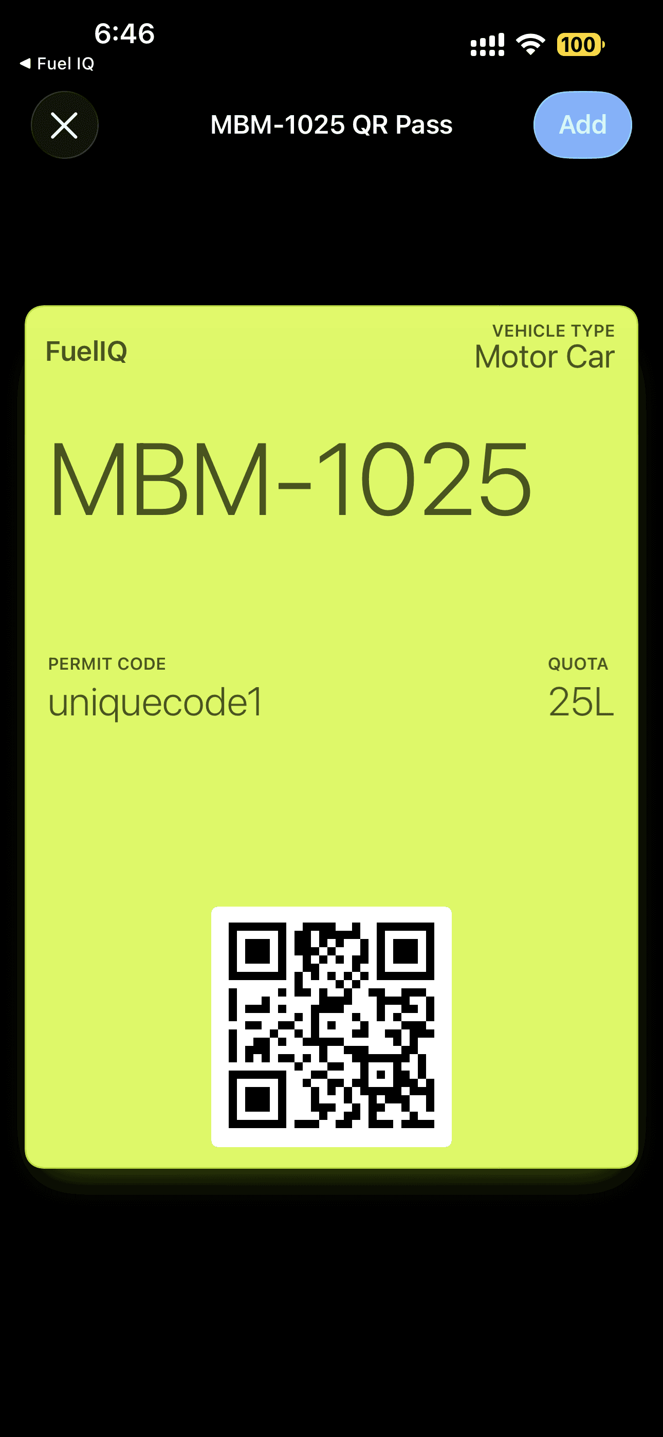 Fuel IQ app screenshot 8